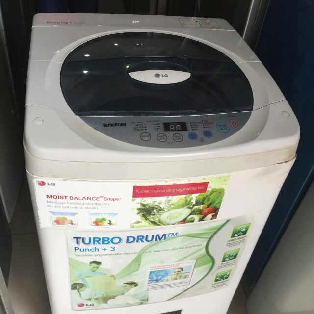 machine world mesin cuci lg turbo drum