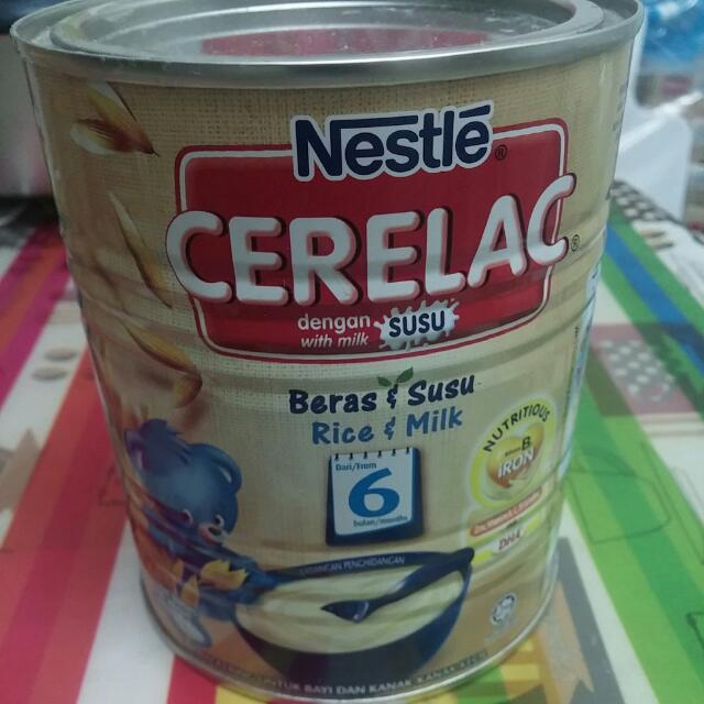 Nestle Cerelac in Canned Rice & Milk, Babies & Kids, Nursing & Feeding