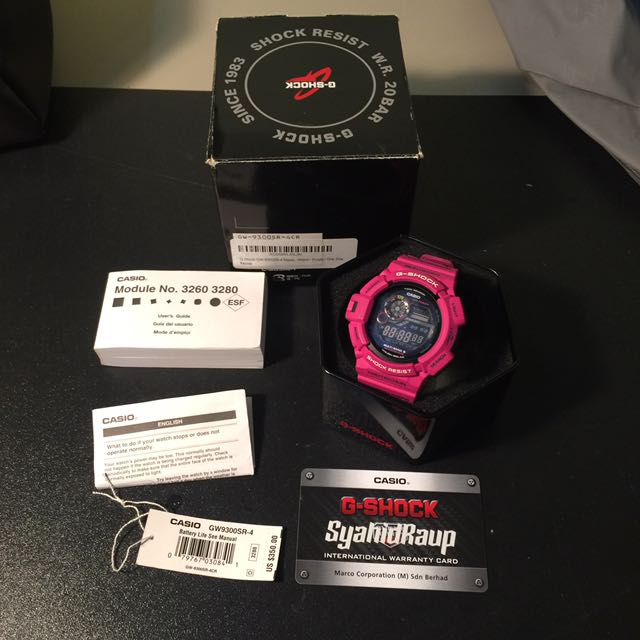 Marco corporation g shock clearance