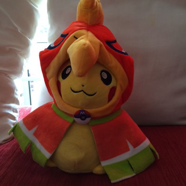 Pikachu outlet hoodie plush