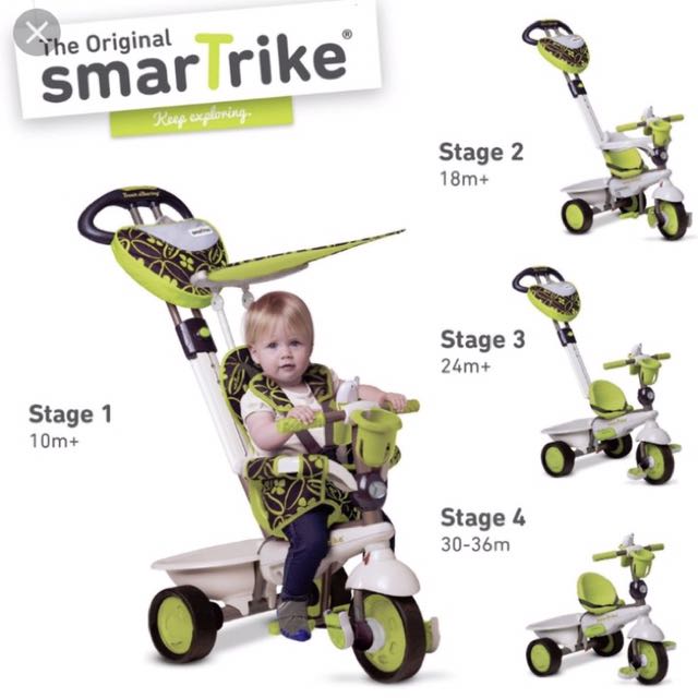 smart trike green