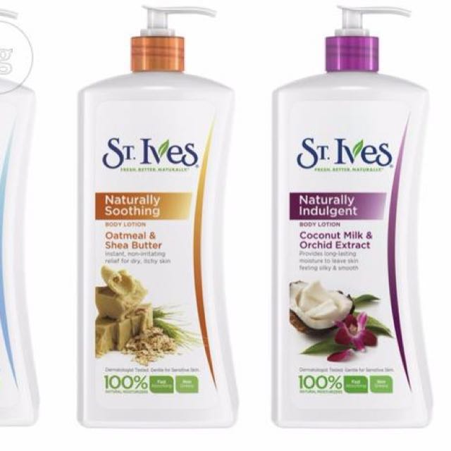St Ives Body Lotion, Beauty & Personal Care, Bath & Body, Body Care on