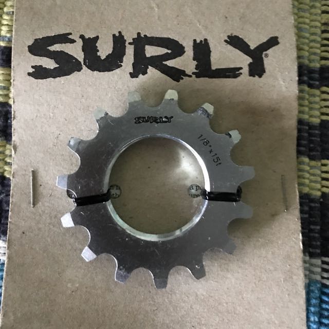 15 tooth cog