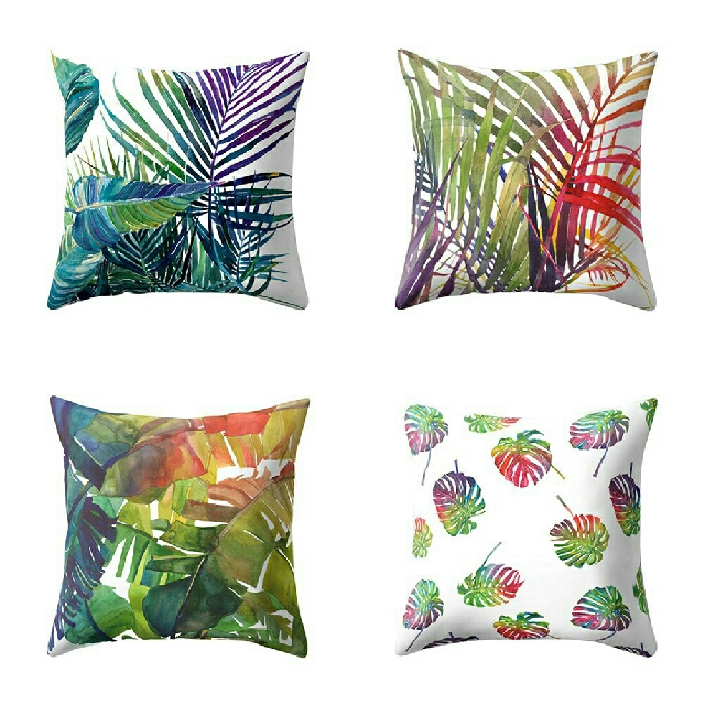 tropical pillow cases