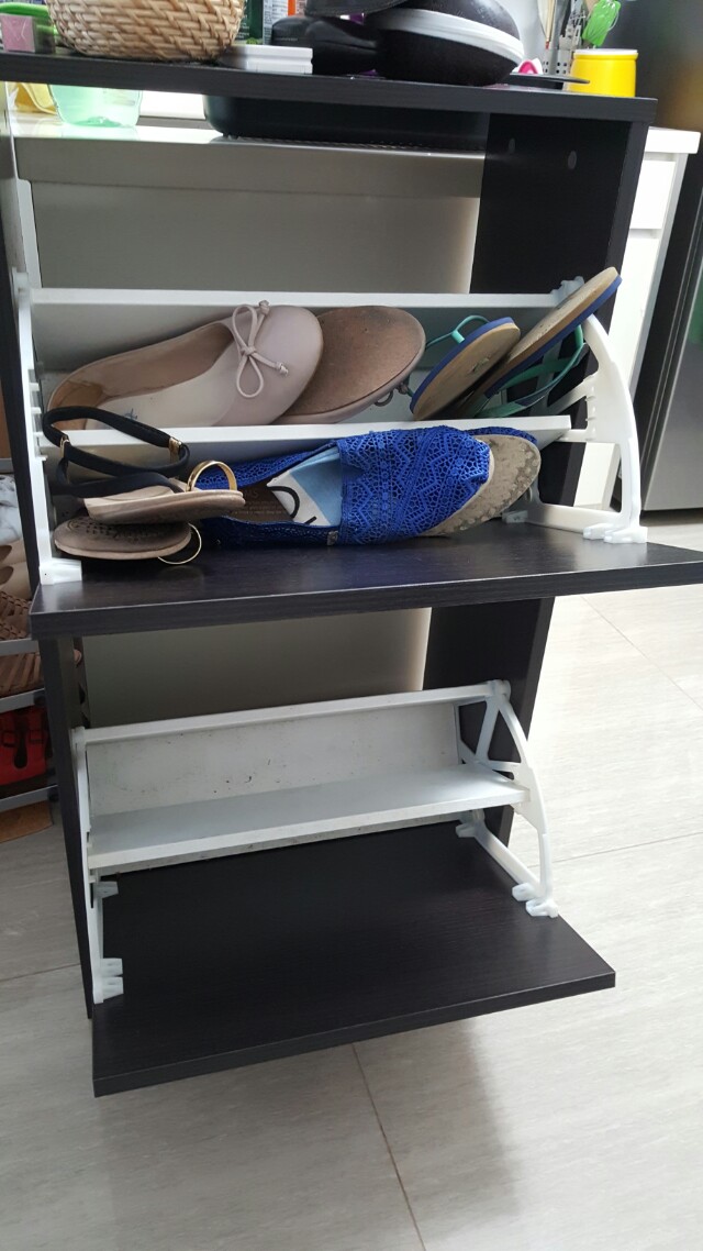 Used IKEA Bissa shoe cabinet priced to sell Furniture Home Living Furniture Shelves Cabinets Racks on Carousell