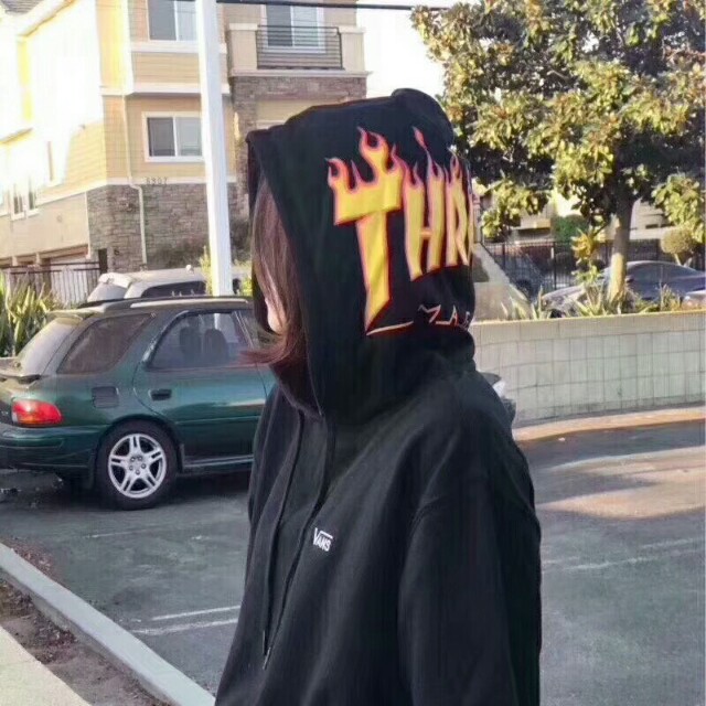 thrasher x vans hoodie