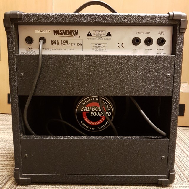 Washburn BD25R 25W Guitar Amp, Hobbies & Toys, Music & Media, Music