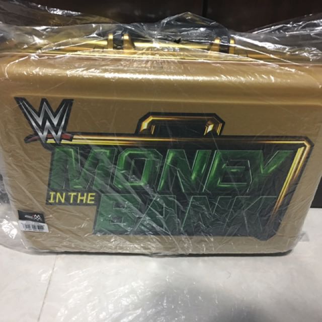 Wwe Money In The Bank Briefcase Replica WWE Money In The Bank Briefcase ( Replica ), Hobbies & Toys