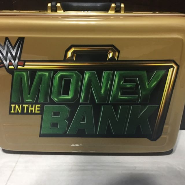 Wwe Money In The Bank Briefcase Replica WWE Money In The Bank Briefcase ( Replica ), Hobbies & Toys