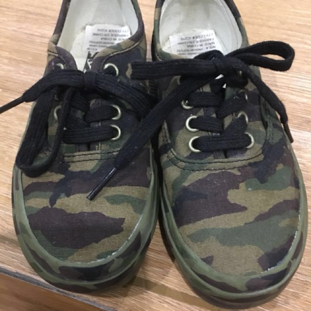 army green vans