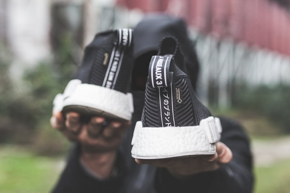 Adidas Nmd CS1 City Sock PK Primeknit Gore Tex Black Men s