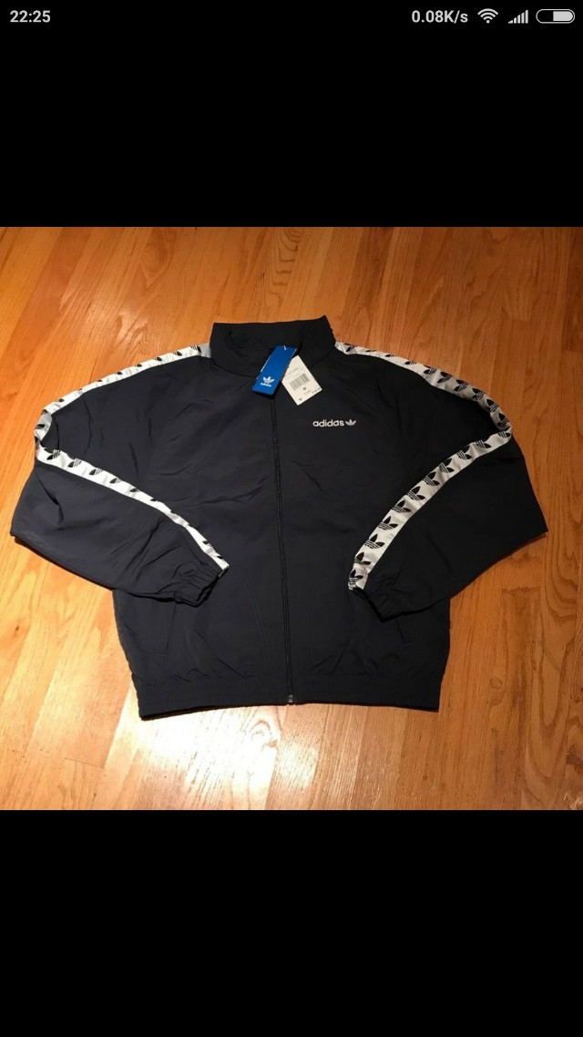 Adidas TNT Tape Jacket Men s Fashion Tops Sets Hoodies on Carousell