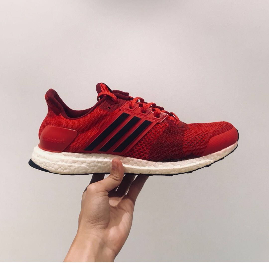 ultra boost st ray red