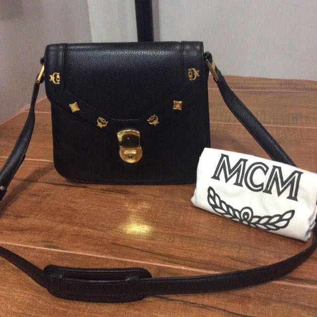 mcm vintage crossbody bag
