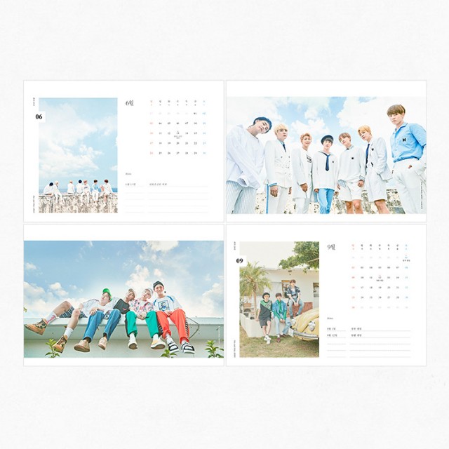 BTS Season Greetings 2018 Calendar
