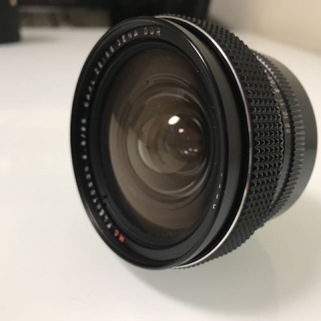 Objectif Carl Zeiss Jena Flektogon 4/20 – Vintage – N°8418918 – Avec Bouchons