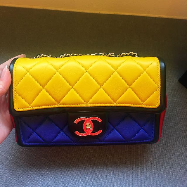 Chanel clearance trio bag