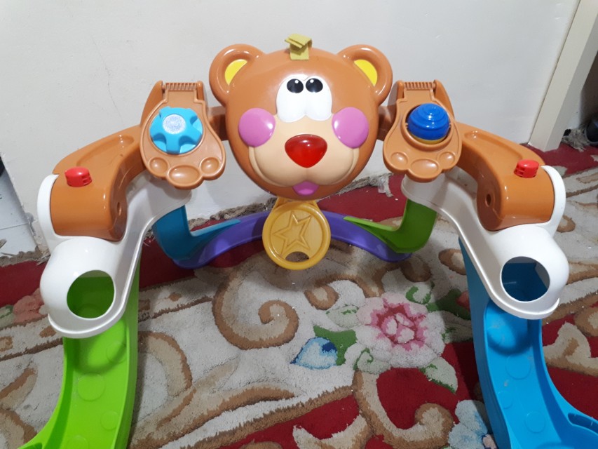 fisher price kick in bobbin bear gym