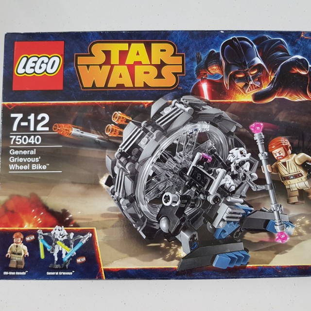 lego star wars general grievous wheel bike