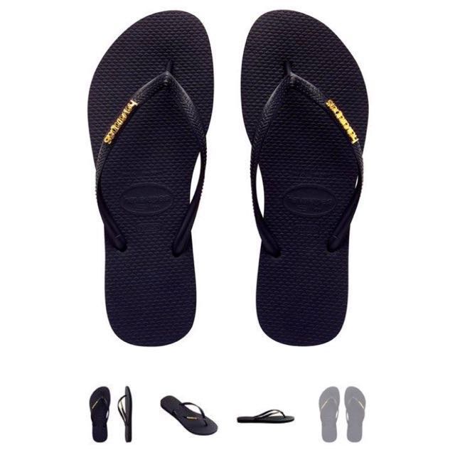 havaianas gold logo