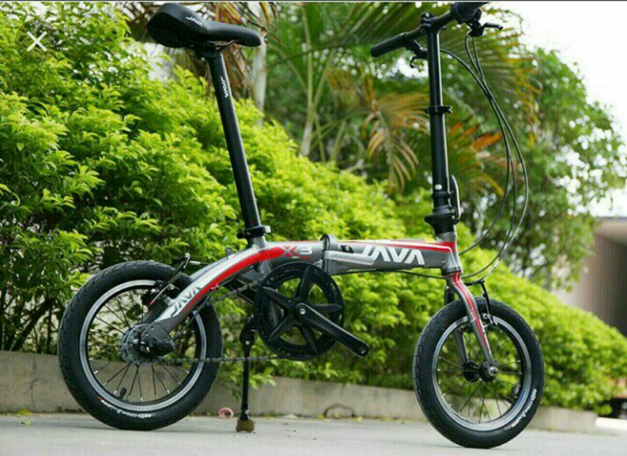 java x3 folding bike
