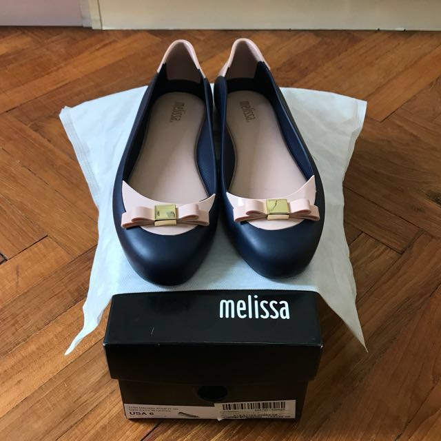 Melissa PUMP IT AD 52856 Navy Blue Pink Shoes Fast Deal S 45