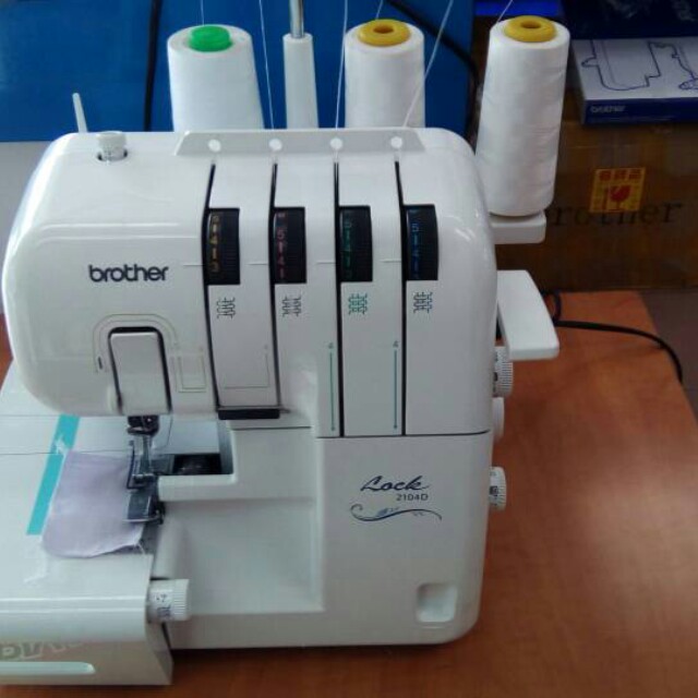 Mesin Jahit Tepi Brother 2104d Overlocker Electronics Others On Carousell