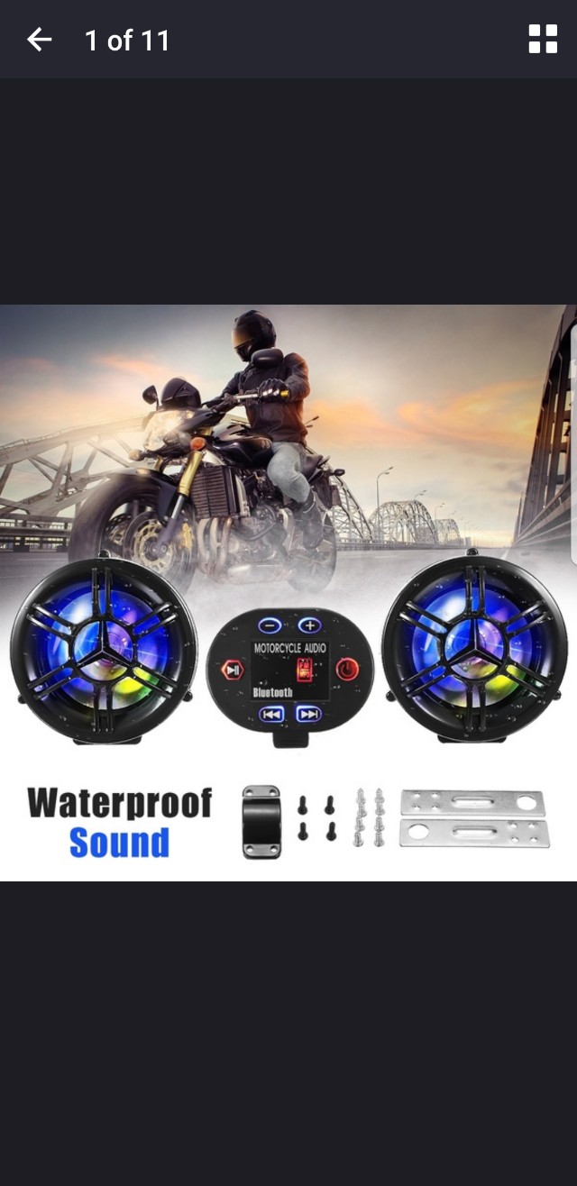 waterproof bluetooth radio for motorcycle