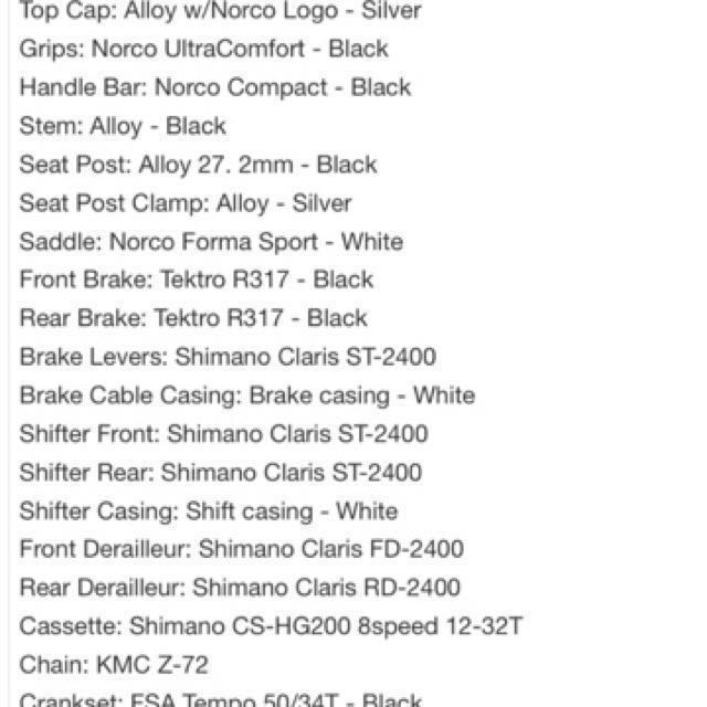 Norco Valence A4 Carousell
