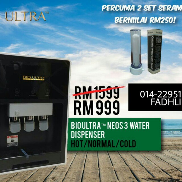 Penapis Air Bio Ultra Bioultra Kitchen Appliances On Carousell