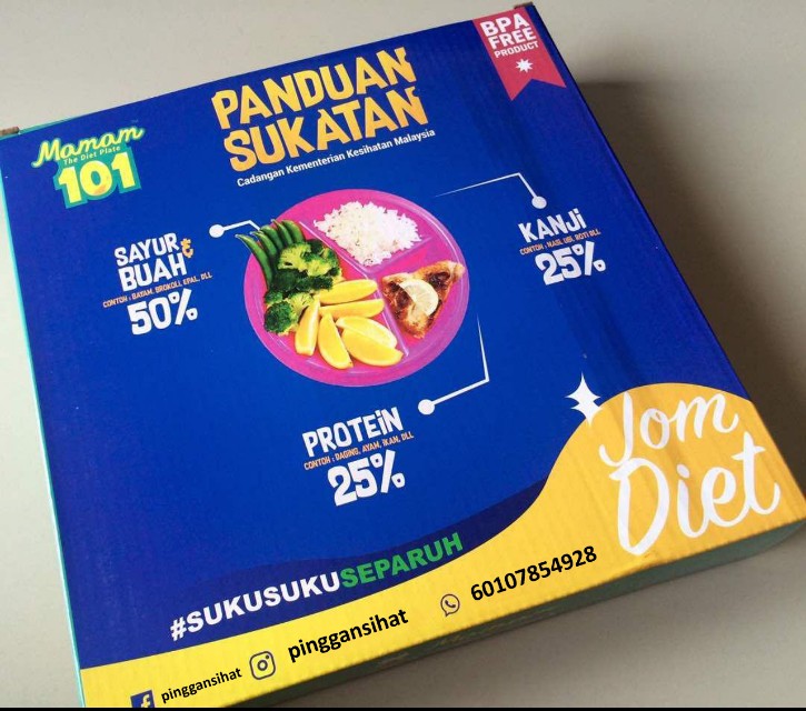 Pinggan Diet Sihat Kitchen Appliances On Carousell