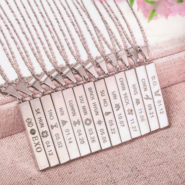 Po Exo Ot12 Member Necklace Entertainment K Wave On Carousell Xiumin has a habit of waking up an hour earlier that the other exo members. carousell