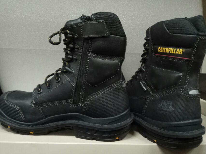 Safety Boots Caterpillar Men s Fabricate 8 Inch Tough Waterproof Composite Toe Work Boot