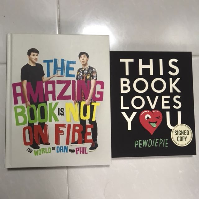 Selling Pewdiepie Dan And Phil Books Books Stationery Fiction On Carousell
