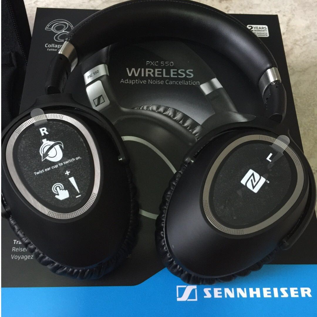 Sennheiser PXC 550 Wireless Headphones Headset with 2 Years
