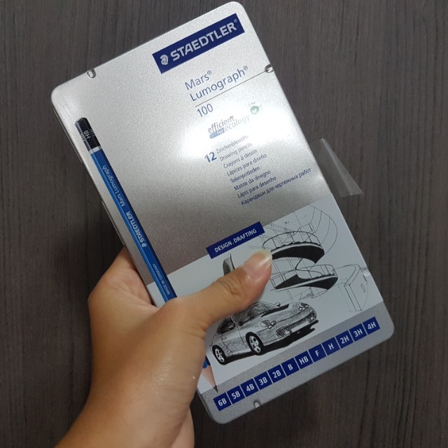 Staedtler Lumograph Drawing Pencils Books Stationery