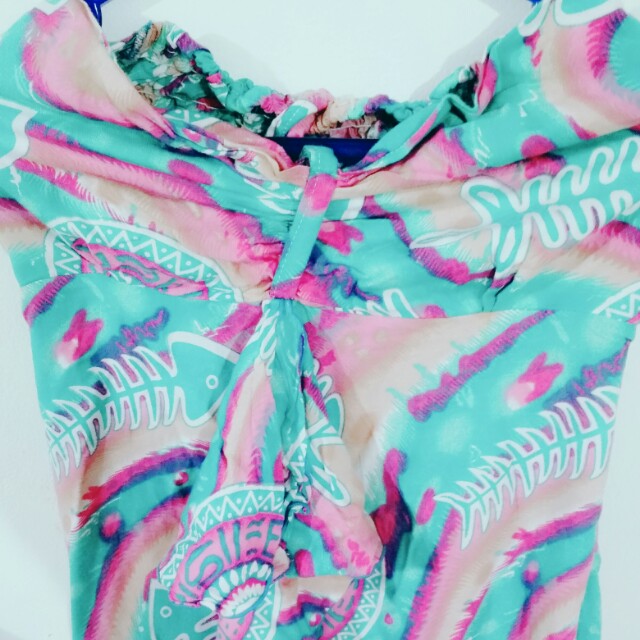 Summer Dress Motif Ikan Women S Fashion Women S Clothes Dresses