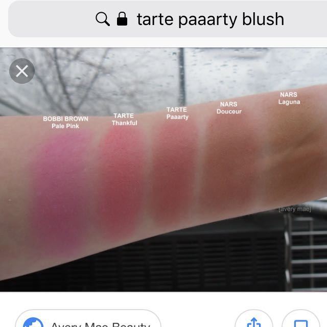 Tarte amazonian clay blush in paaarty Beauty amp Personal Care Face Makeup on Carousell