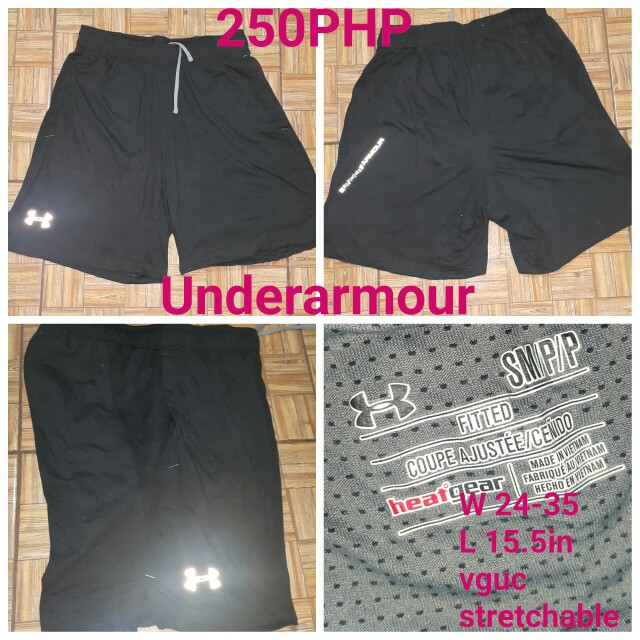 under armour fitted coupe ajustee shorts