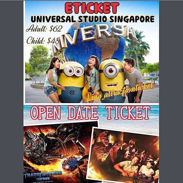 USS ADMISSION & EXPRESS/ VIP PASS TICKET THE CHEAPEST IN TOWN