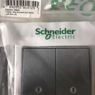 Schneider Neo series switches - Blue Led 