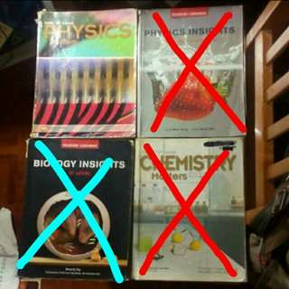O Level Physics Biology Chemistry Textbooks
