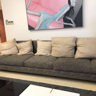 Saporiti Italian Sofa set  ( award winning )