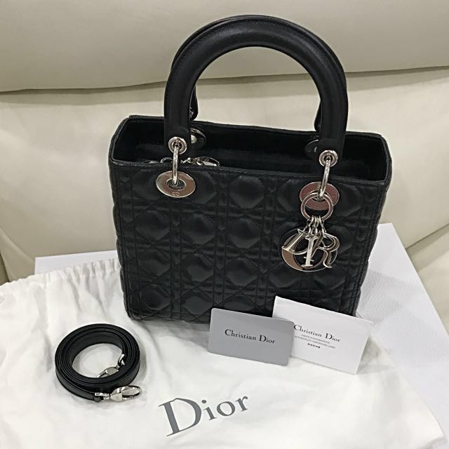 AUTHENTIC Lady Dior Bag with Receipt, Women's Fashion, Bags & Wallets