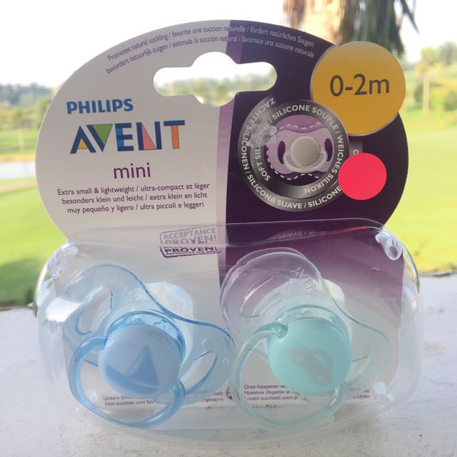 Philips avent mini hot sale pacifier