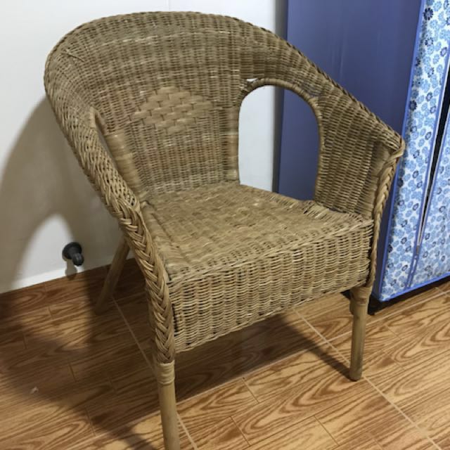 Bamboo Chair Ikea Furniture Tables Chairs On Carousell