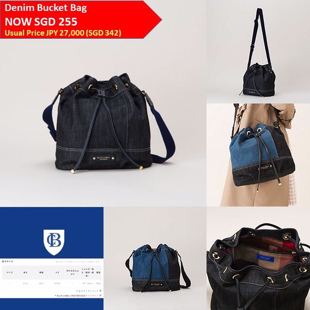 blue label crestbridge bag price