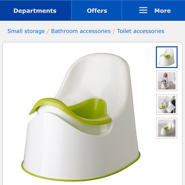 ikea potty chair