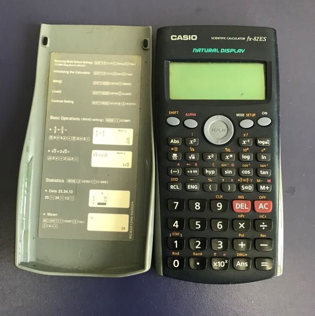 Casio fx82ES Calculator, Computers & Tech, Printers, Scanners
