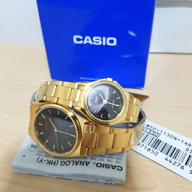 Casio mtp hotsell 1130 gold